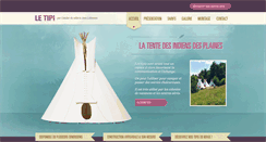 Desktop Screenshot of le-tipi.com